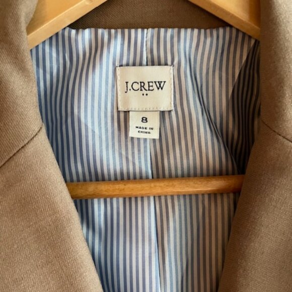 J. Crew Original schoolboy blazer | Camel | Size 8 - Picture 4 of 5